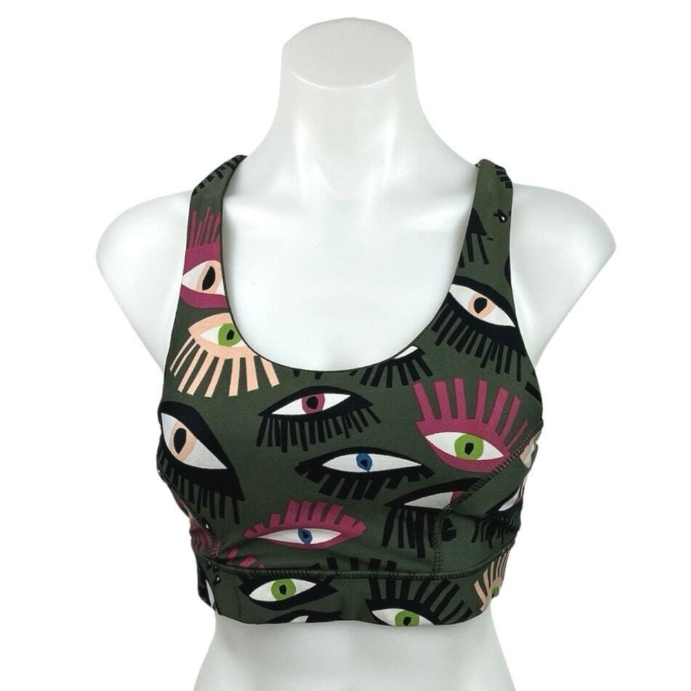 Cool Eye Graphic Sports Bra